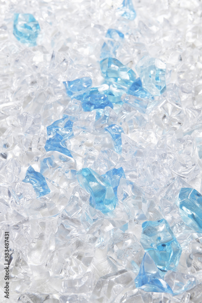 Obraz premium プラスティック製の氷