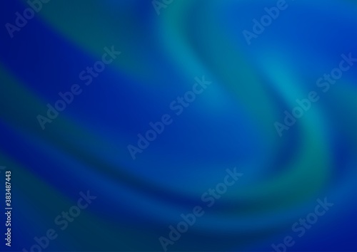 Light BLUE vector bokeh and colorful pattern.