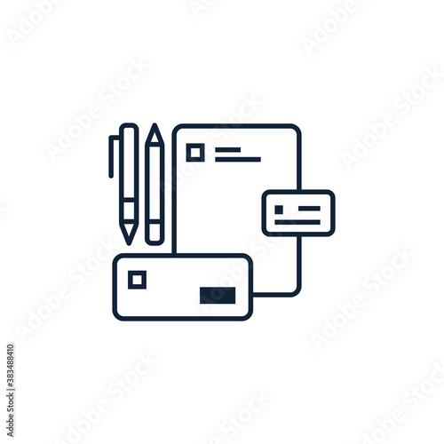 Corporate branding icon. Branding symbol modern, simple, vector, icon for website design, mobile app, ui. Vector Illustration