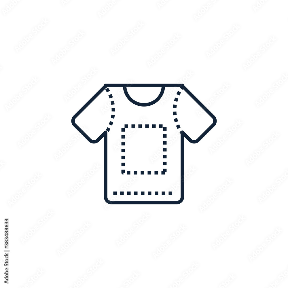 Shirt icon. Textile symbol modern, simple, vector, icon for website design, mobile app, ui. Vector Illustration Shirt icon. Textile symbol modern, simple, vector, icon for website design, mobile app, ui. Vector Illustration
