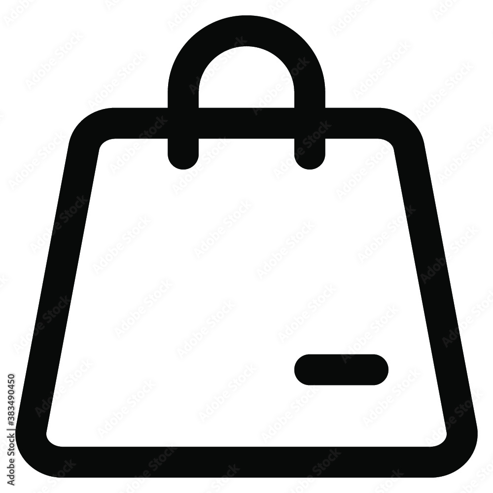 Ecommerce icon. shopping bag icon. box icon, delivery icon, credit card icon, arrow icon, mail message icon, line style icon. vector illustration. vector icon