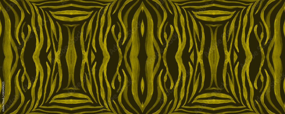 Seamless Safari Background. Fashion Cheetah Seamless Safari Background. Fashion Cheetah