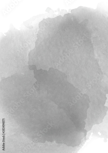 Watercolor template with black on light background. Creative vector Watercolour illustration. Vibrant design. Black design Surface texture.