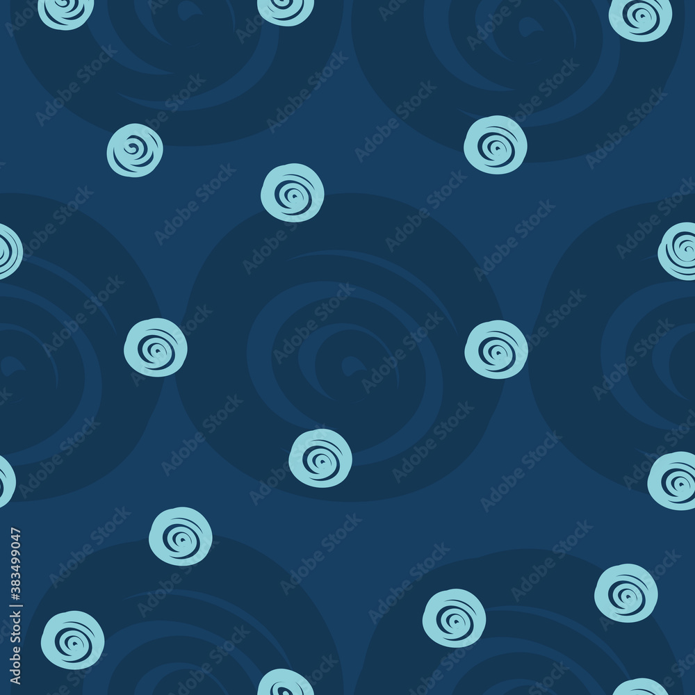 Naklejka premium Abstract creative nursery design. Winter theme. Ideal for apparel, textile printing, fabric. Vector Illustration, colour editable.