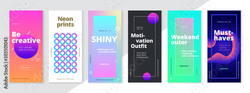 Modern promotion rectangular web banner for social media mobile apps. Elegant sale and discount promo backgrounds with abstract pattern. Email ad newsletter layouts.