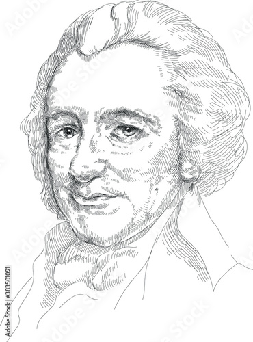 Thomas Paine - Anglo-American writer, philosopher, publicist, nicknamed the "godfather of the United States"