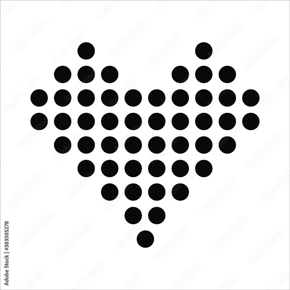 Romantic Heart Icon vector flat design in trendy style for Marriage Celebration.eps 10 Romantic Heart Icon vector flat design in trendy style for Marriage Celebration.eps 10