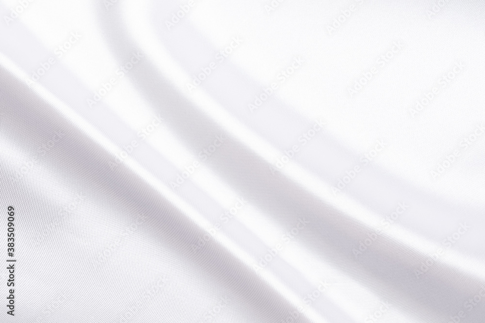 White fabric texture background, clean white soft cloth smooth texture