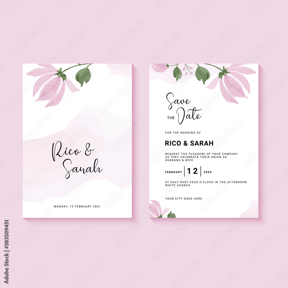 Wedding ornament concept. Vector decorative greeting card or invitation design background