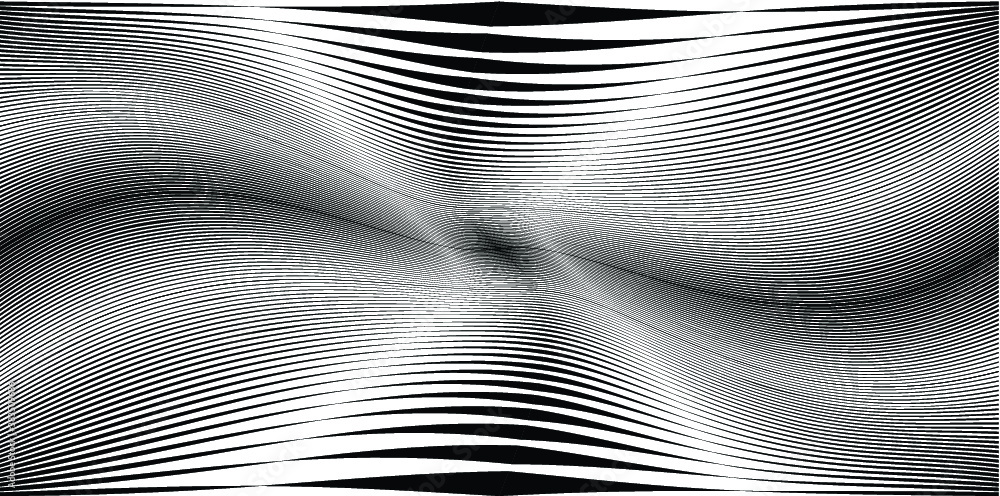Vector Striped Background . Horizontal Black Lines Vector Striped Background . Horizontal Black Lines