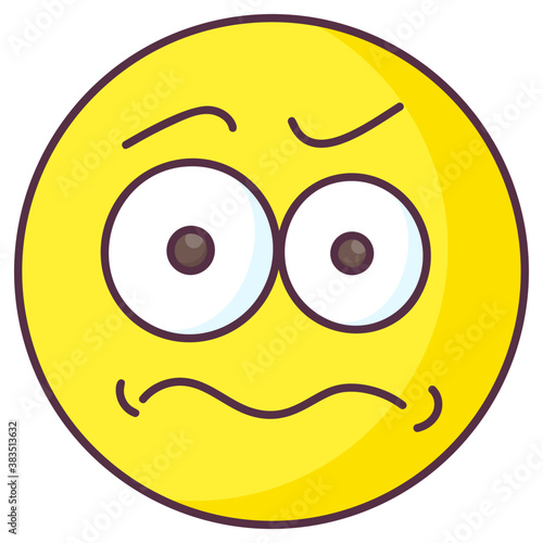 Worried Emoji  