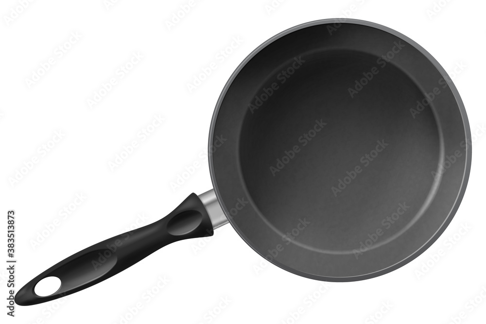 Frying pan. Vector illustration. Frying pan. Vector illustration.