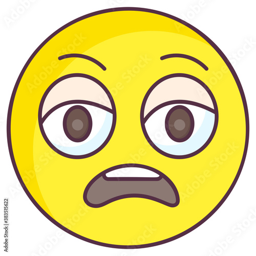 Worried Emoji  