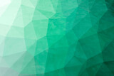 Abstract green low poly background texture