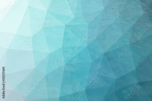 Abstract blue low poly background texture