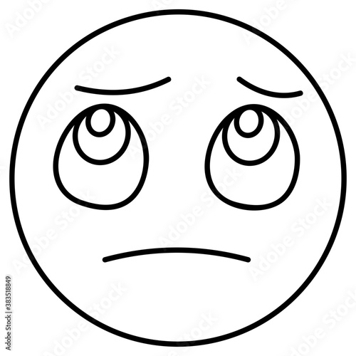 Doubtful Emoji 