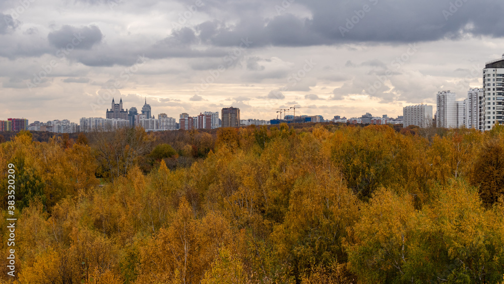 Autumn Moscow Landscape