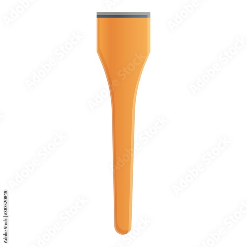 Suede tip pen icon. Cartoon of suede tip pen vector icon for web design isolated on white background