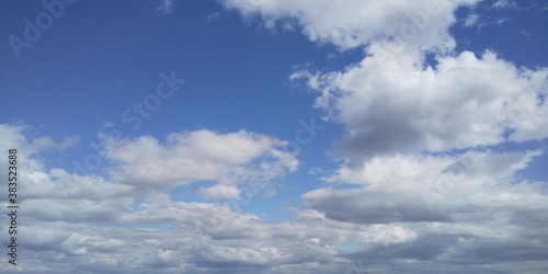 blue sky with clouds