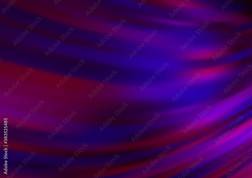 Fototapeta premium Dark Purple vector glossy abstract background.