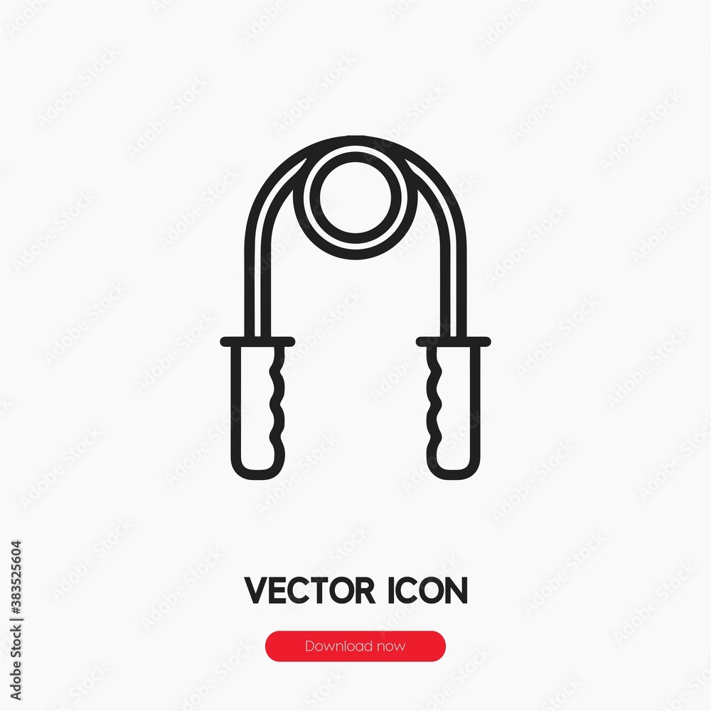 skipping rope icon vector sign symbol skipping rope icon vector sign symbol