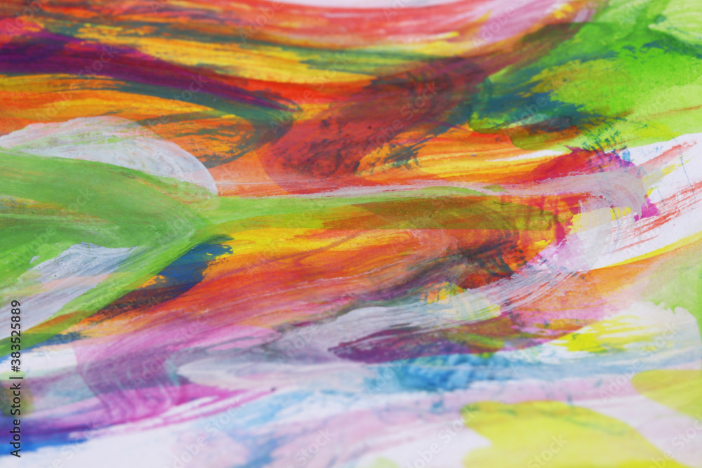 close-up abstract watercolor painting background
