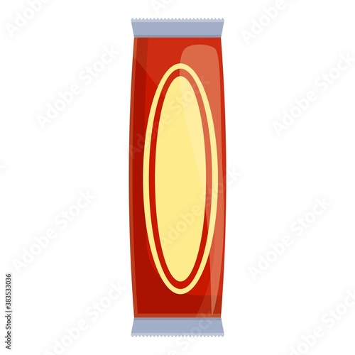 Oat meal bar icon. Cartoon of oat meal bar vector icon for web design isolated on white background
