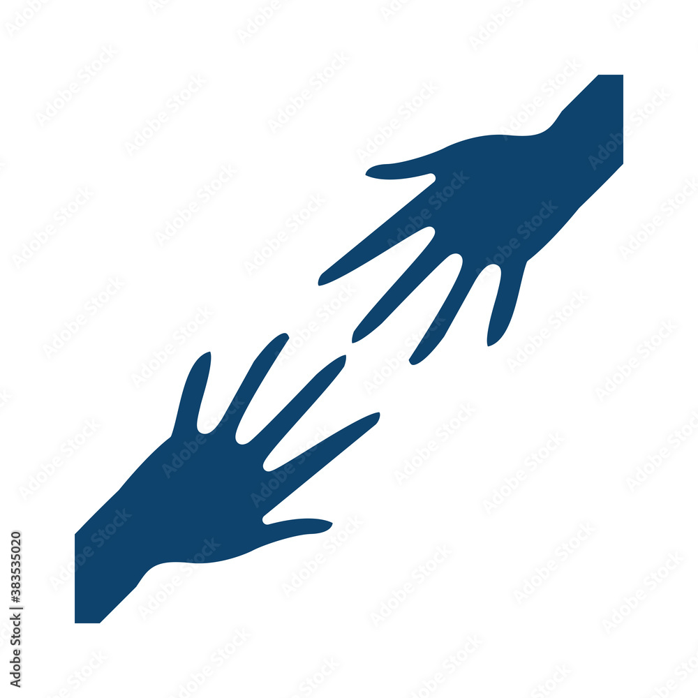 hands support gesture silhouette icon hands support gesture silhouette icon