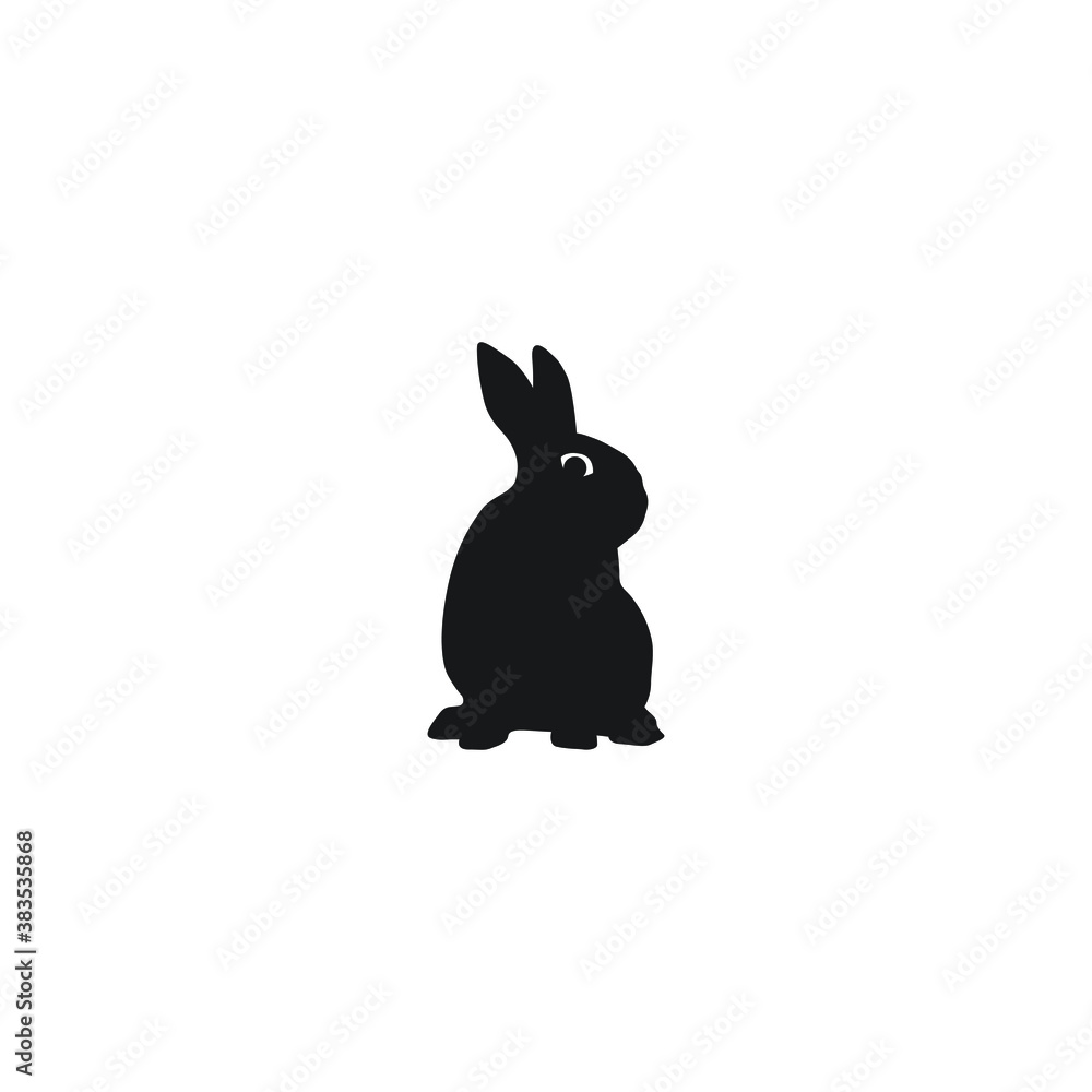 easter bunny isolated on white background easter bunny isolated on white background