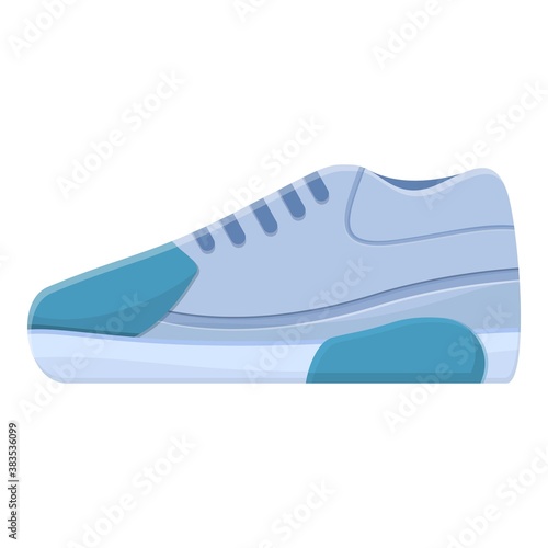 Nike sneakers icon. Cartoon of nike sneakers vector icon for web design isolated on white background