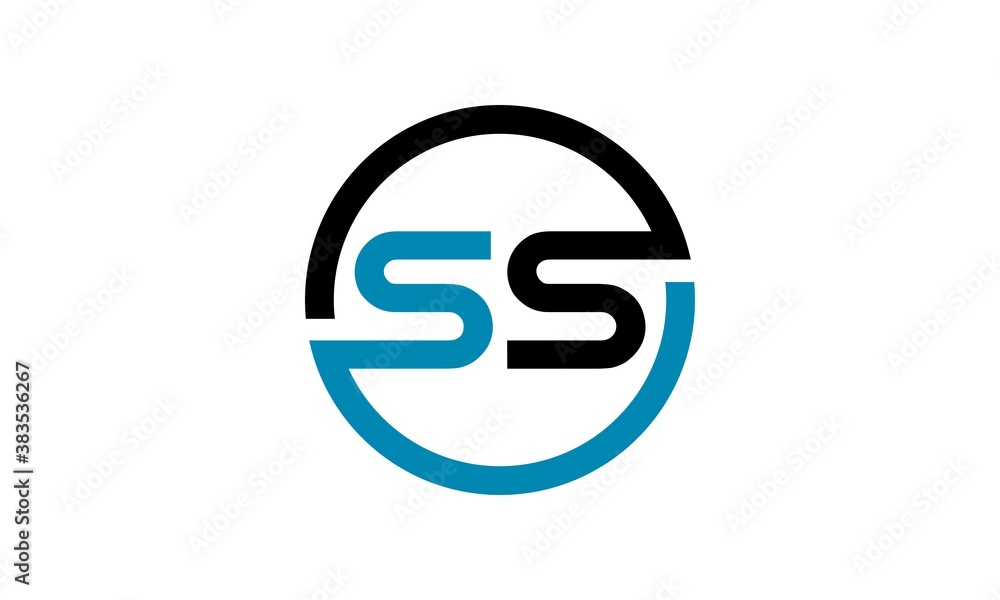 logo SS icon vector logo SS icon vector