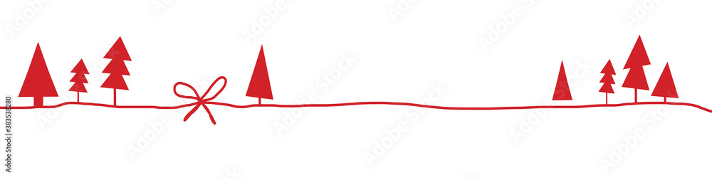 Schleife Tannenbaum Christbaum Band Banner Rot Schleife Tannenbaum Christbaum Band Banner Rot