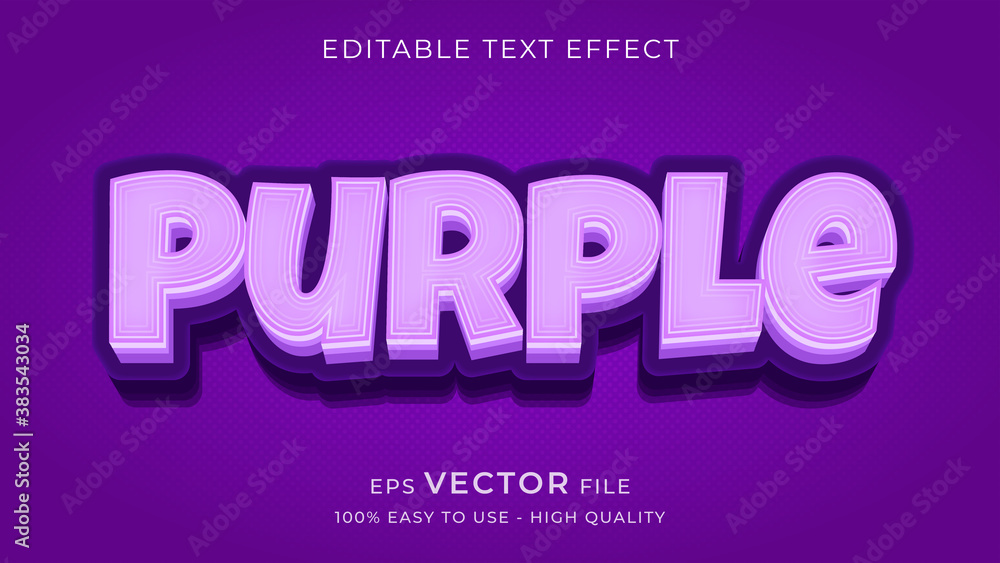 Premium Editable Text Effect