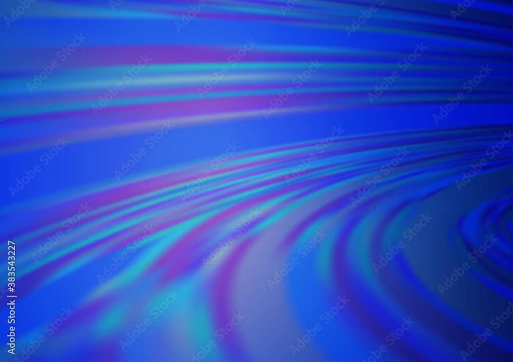 Light BLUE vector blurred bright pattern. Light BLUE vector blurred bright pattern.