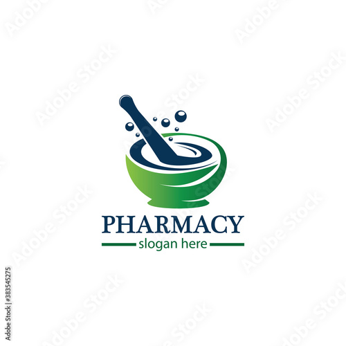 Creative Pharmacy Concept Logo Design