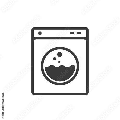 laundry line icon vector images