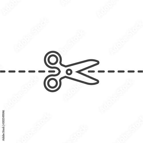 scissors mark icon vector images