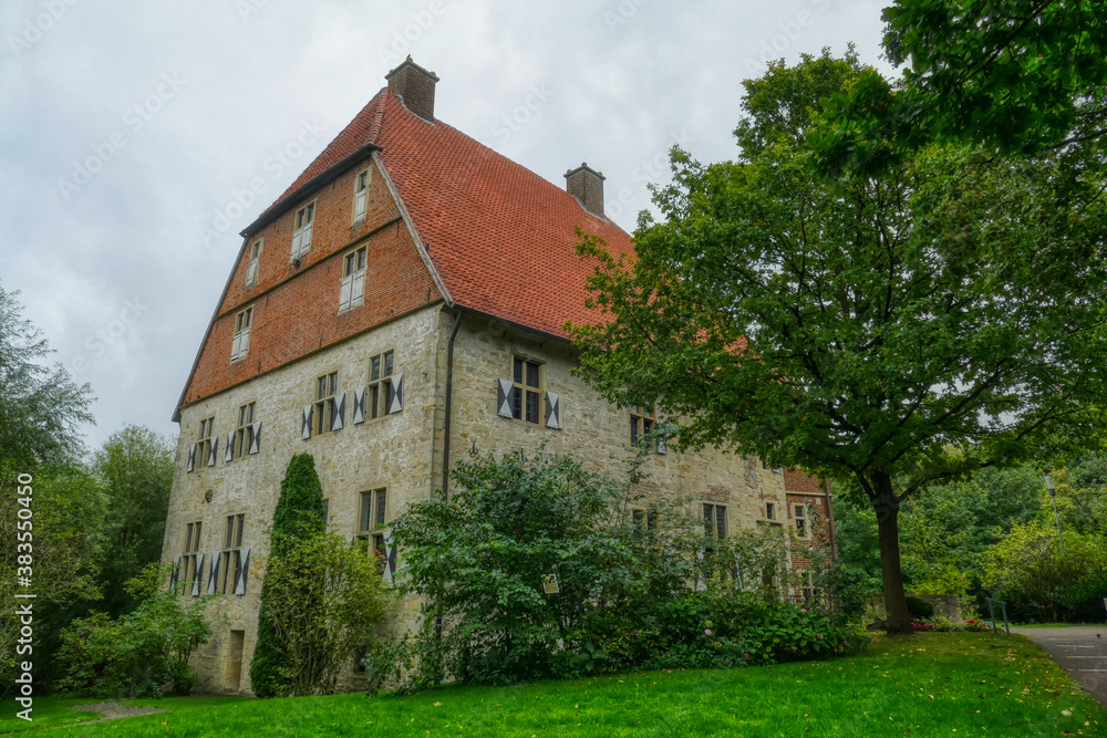Historische Wasserburg in Billerbeck