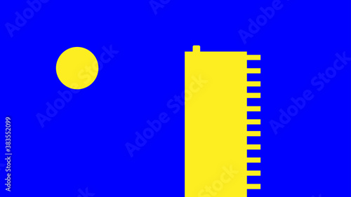 3d, accuracy, background, cm, color, colorful, contemporary, design, education, flat, geometric, geometry, growing, growth, height, horizontal, icon, illustration, inch, instrument, isolated, length, 