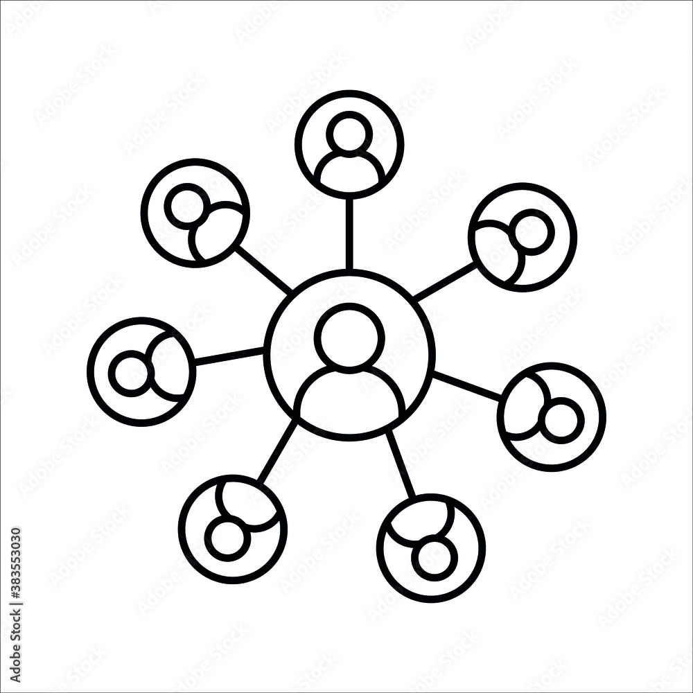 Teamwork management icon. business elements icon on white background. vector illustration on white background Teamwork management icon. business elements icon on white background. vector illustration on white background