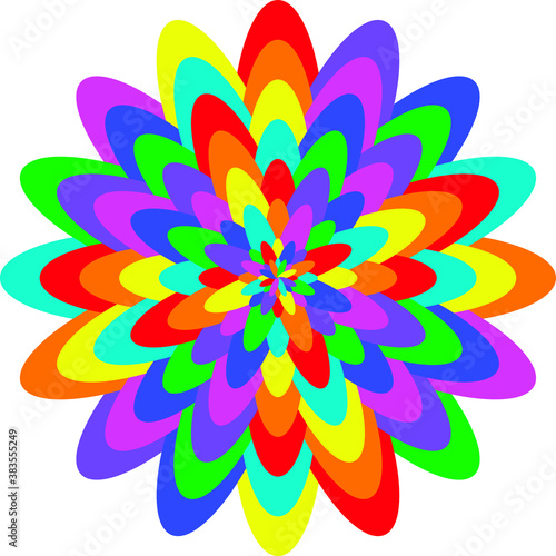 abstract flower background