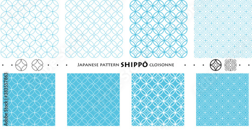 Japanese pattern SIPPŌ cloisonne_seamless pattern_c04