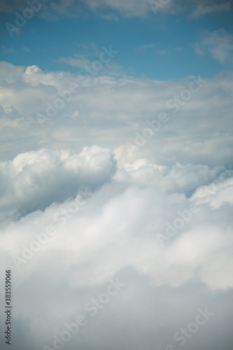 Fototapeta Naklejka Na Ścianę i Meble -  Clouds over the Kenya savannah, 52 miles est of Nairobi, Kenya, Africa.
