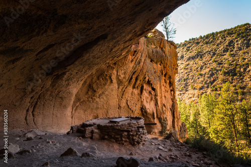Reconstructed Kiva at Alcove House, Bandelier National Monument, New Mexico, USA