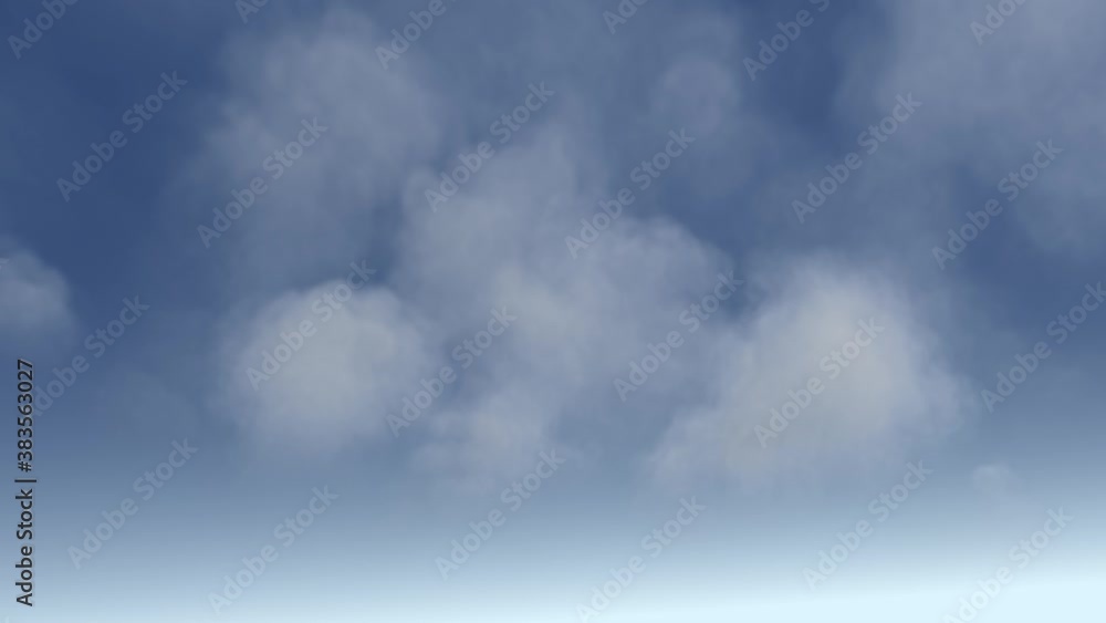Tranquil summer sky blue cloud time lapse, endless looping background for twitch, music or presentation backdrops. Tranquil summer sky blue cloud time lapse, endless looping background for twitch, music or presentation backdrops.