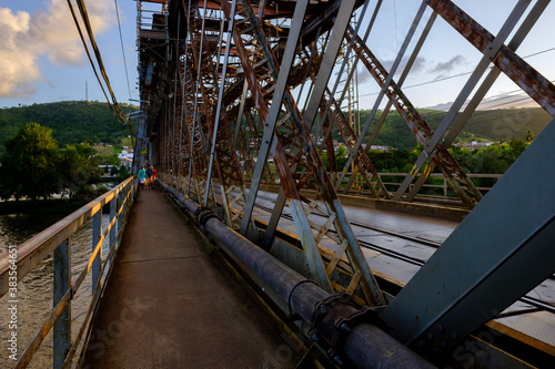 bridge over the river