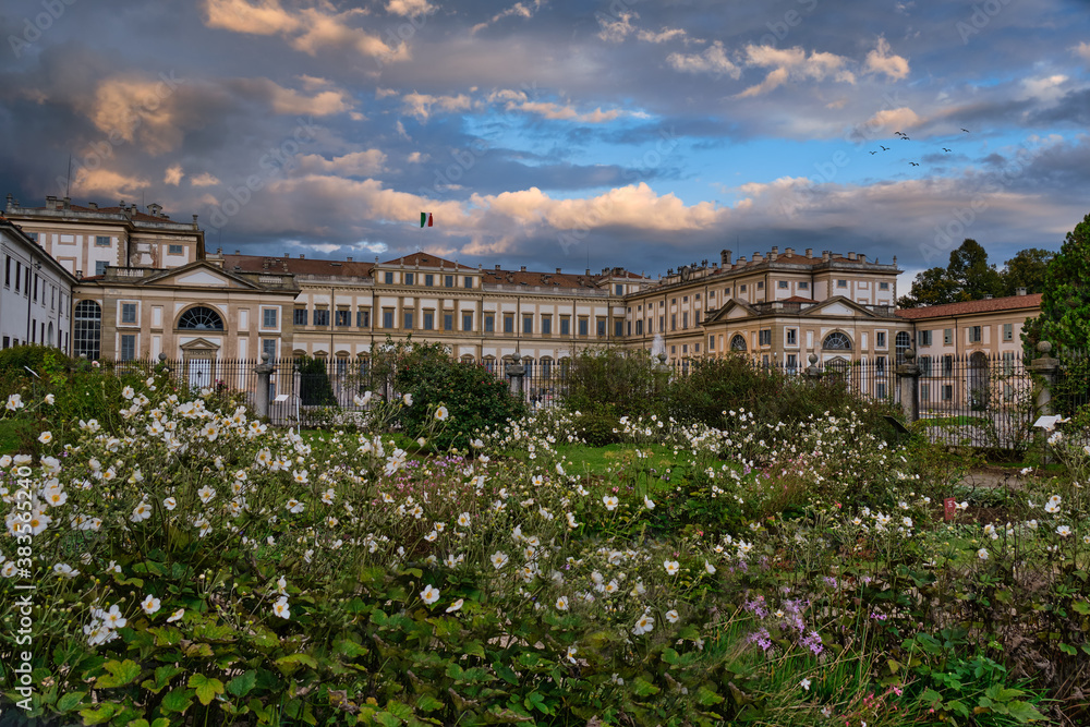The Royal Villa (Villa Reale), Monza, Italy.