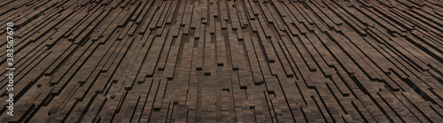 3d wood texture with a natural pattern background © Ronny sefria