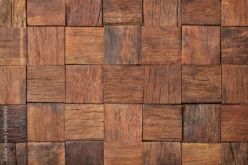 wood texture of wall panel or table. mosaic from old boards wood texture of wall panel or table. mosaic from old boards