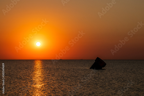 Sonnenuntergang an der See
